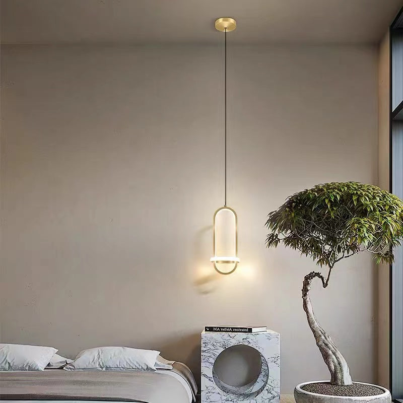 Nyla Moderne Design Minimalistische Hanglamp Voor Slaapkamer Metaal