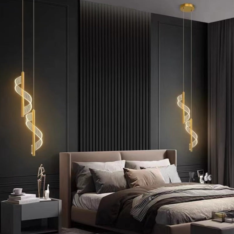 Sanna Vintage Design LED Hanglampen Goud Metaal Woonkamer/Eetkamer