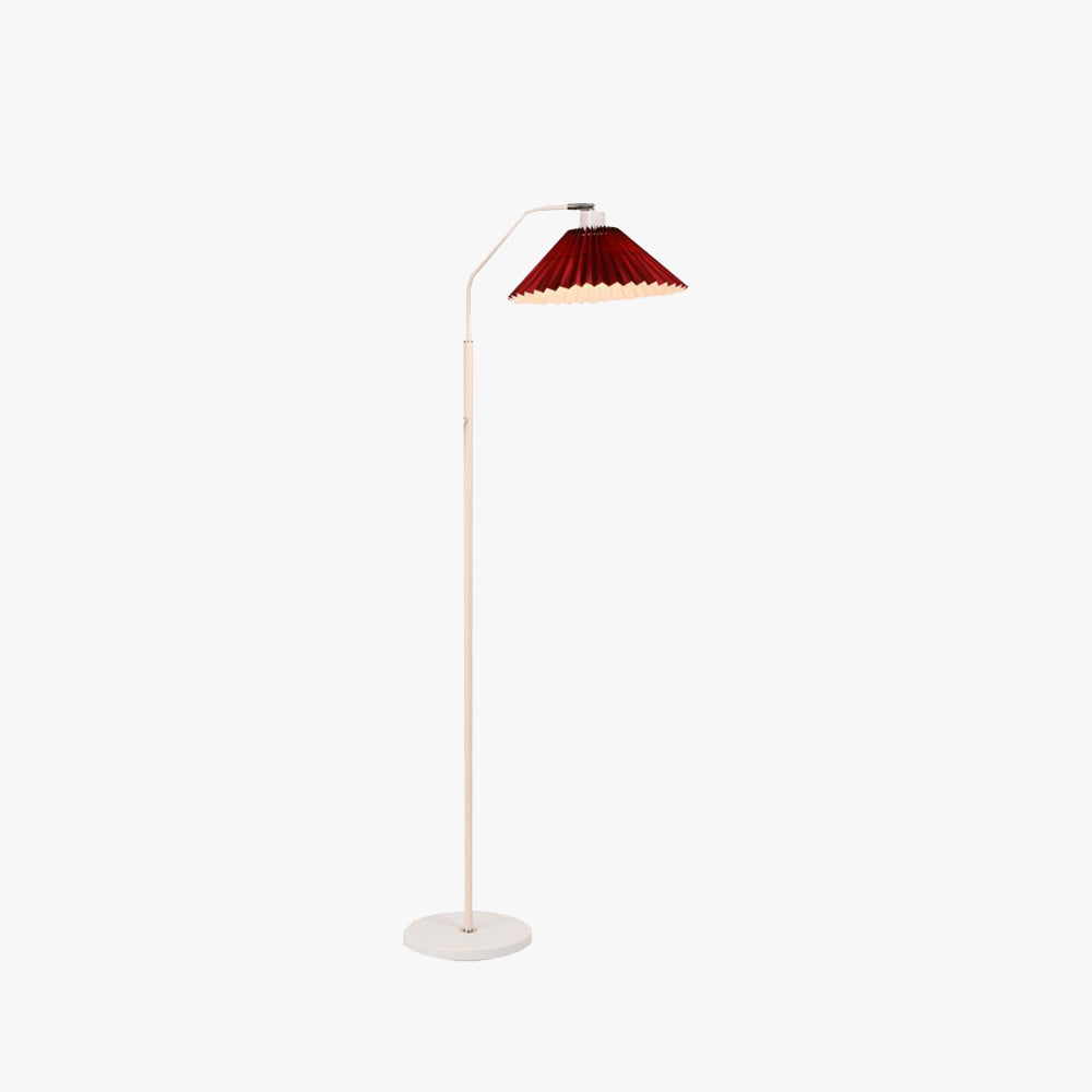 Ozawa Moderne Geplooide Vloerlamp Metalen Wit/Rood/Beige/Groen Eetkamer/Woonkamer
