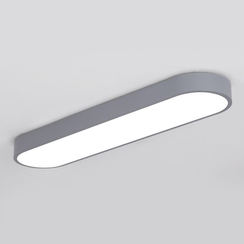 Quinn Moderne LED Plafondlamp Zwart/Wit/Grijs Metaal/Acryl Slaapkamer