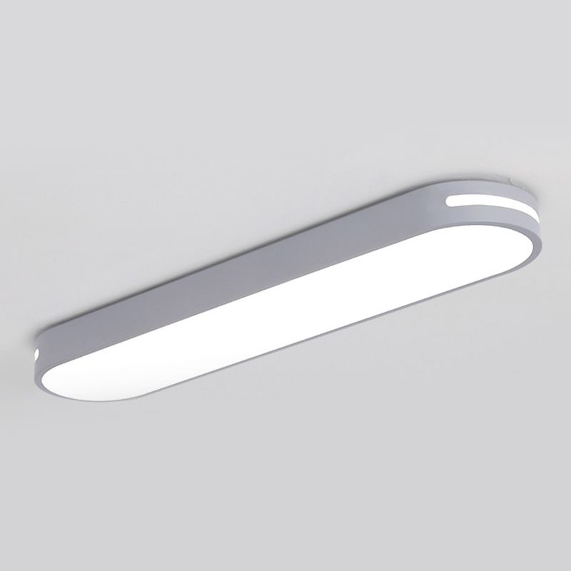 Quinn Moderne LED Plafondlamp Zwart/Wit/Grijs Metaal/Acryl Slaapkamer