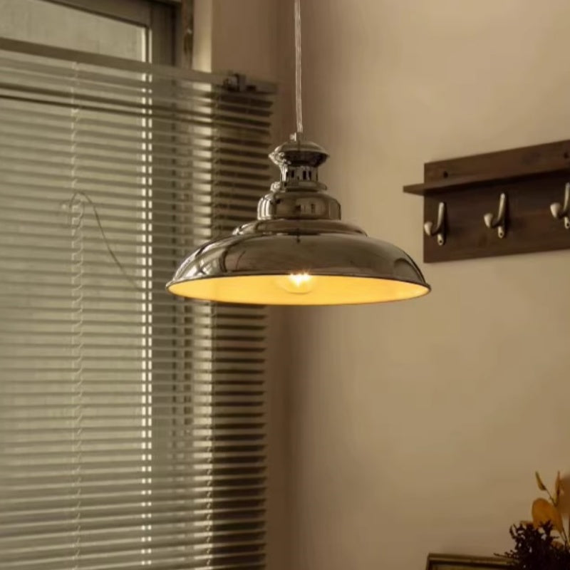 Alessio Industriële LED Hanglampen Chroom Metaal Woon/Bedkamer