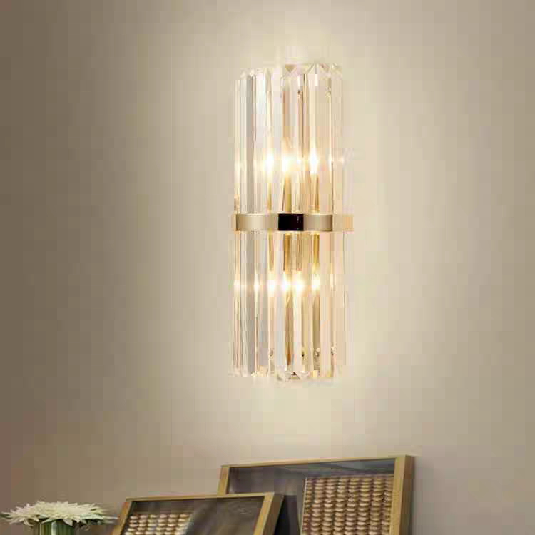 Orr Moderne Design LED Wandlamp Goud Metaal Kristal Woonkamer