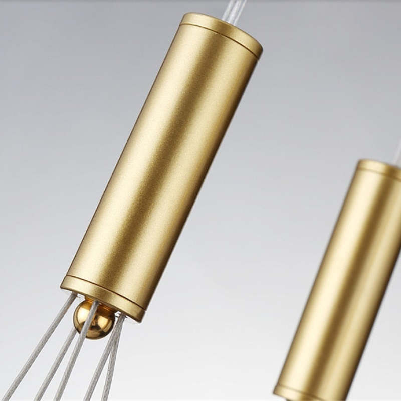 Valentina Design Bollen LED Hanglampen Goud Metaal/Glas Slaapkamer