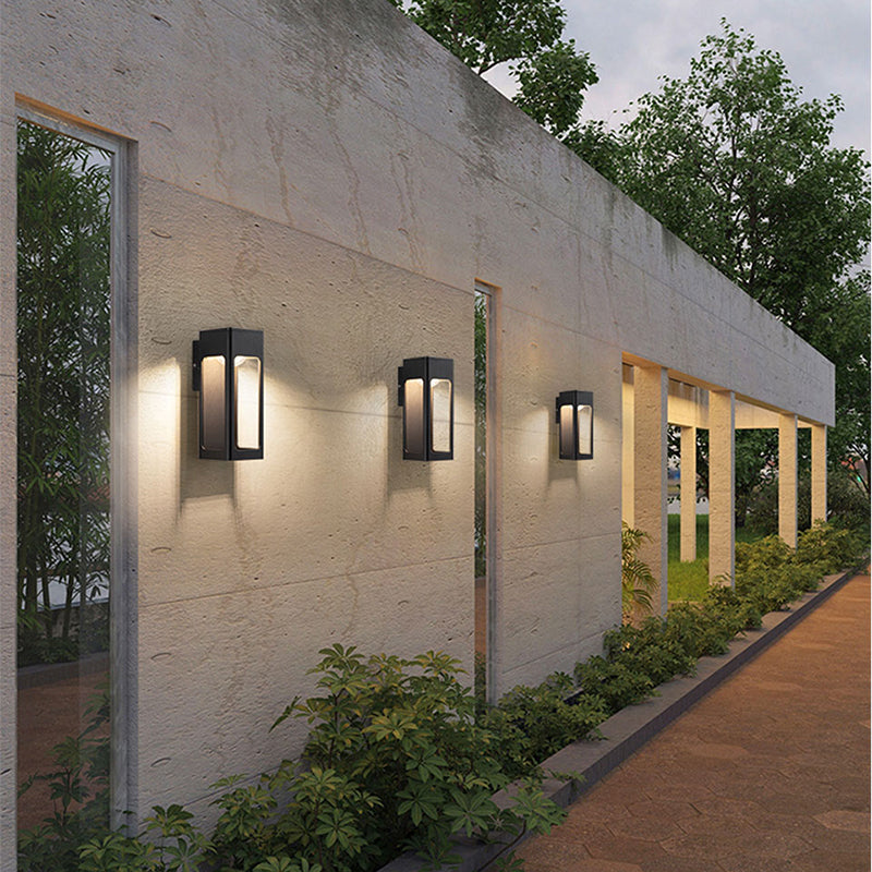 Orr Moderne Vintage LED Wandlampen Zwart Metaal Tuin Hal Buiten