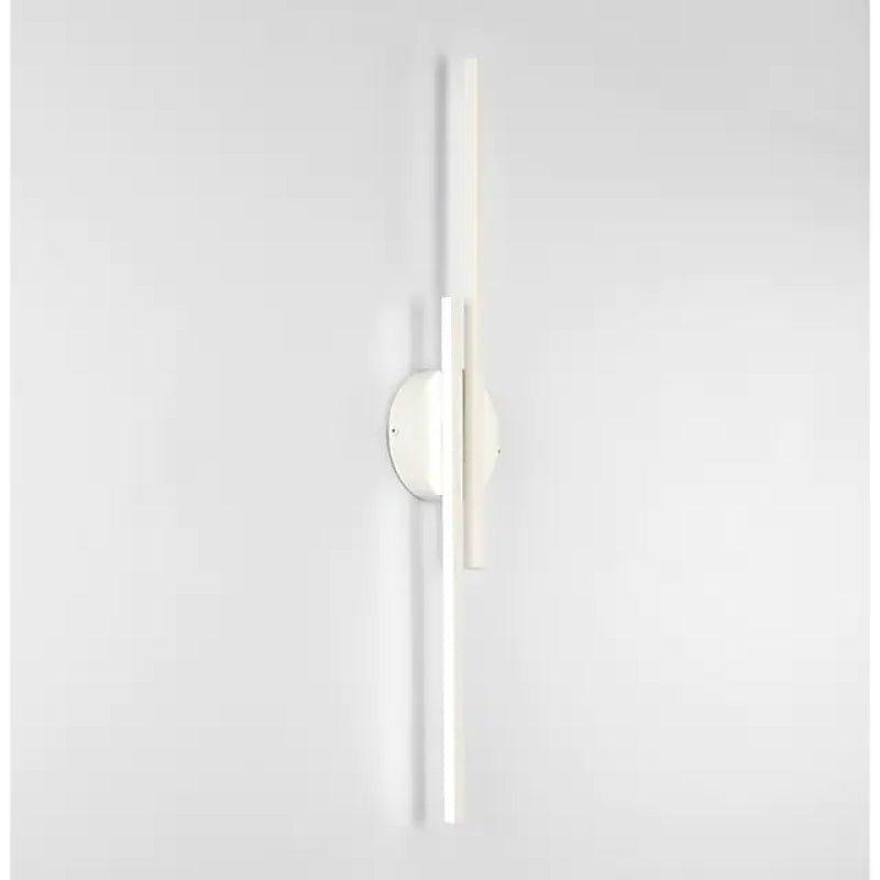 Alana Moderne Lineaire/Ronde LED Wandlamp Zwart/Wit Metaal/Acryl Slaap/Woonkamer