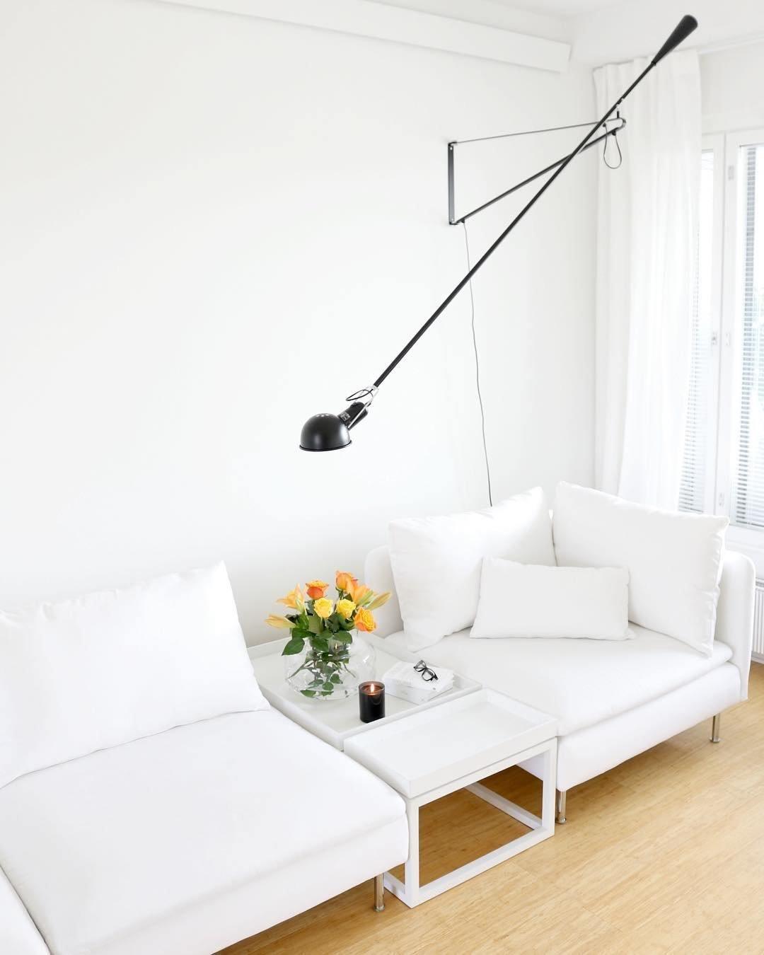 Cid moderne minimalistische wandlamp met lange arm