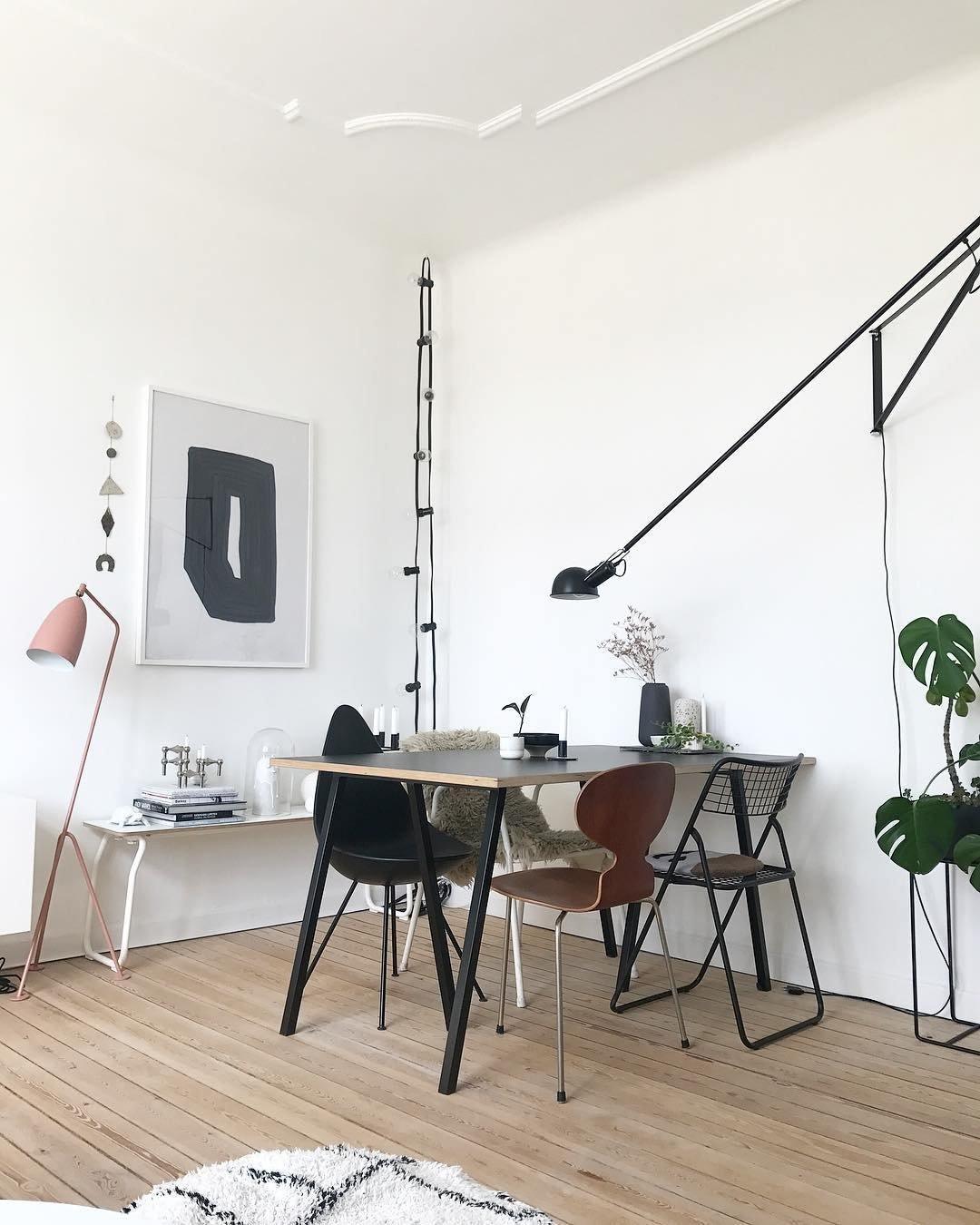 Cid moderne minimalistische wandlamp met lange arm