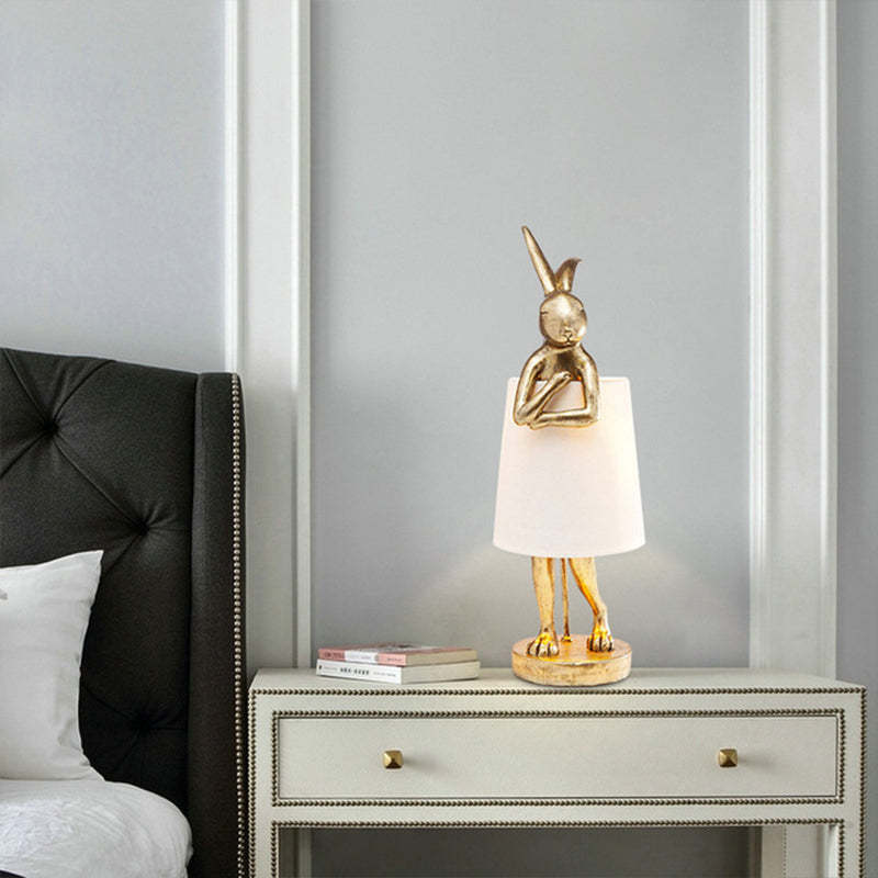 Alice Ballet LED Tafellampen Goud Wit Resin Metaal Eetkamer Slaapkamer