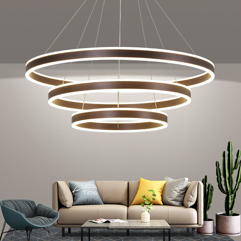 Arisha Moderne LED Hanglampen Koffie Metaal Woonkamer/Slaapkamer