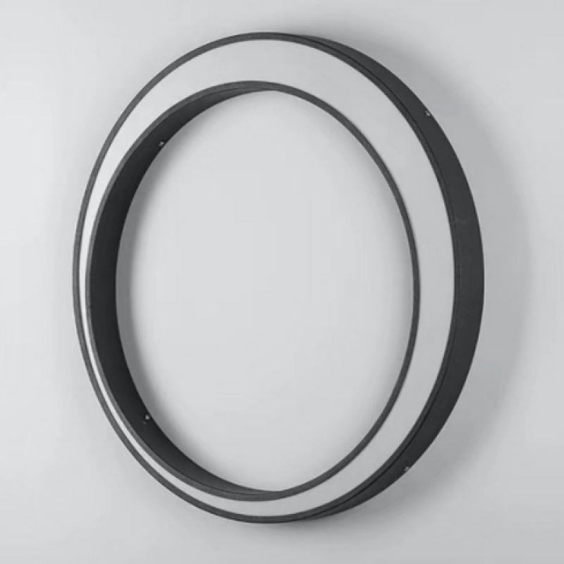 Elif Moderne Ring Maan Buiten Wandlampen Zwart Gang Tuin