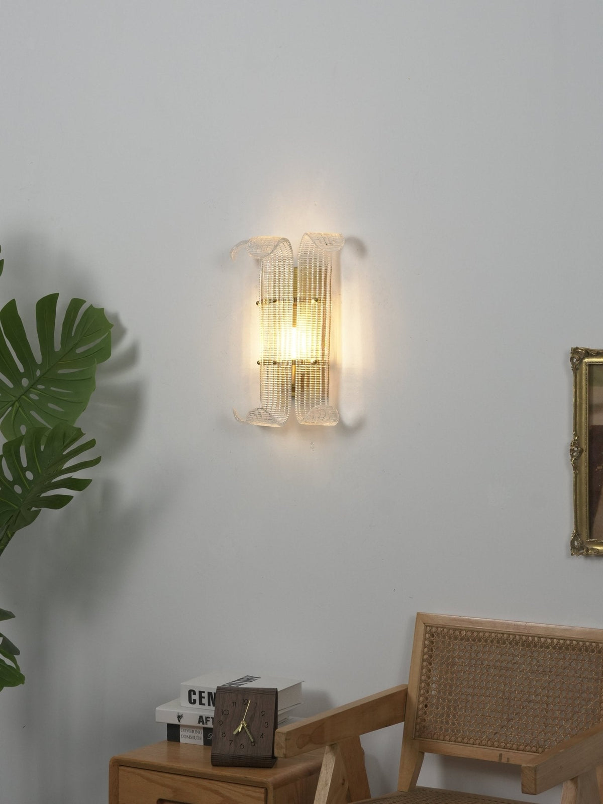 Dara Luxe Champagne-glas wandlamp