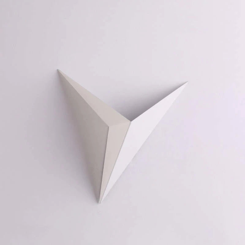 Orr Modern Minimalistisch Driehoek LED Wandlampen Zwart Wit Binnen
