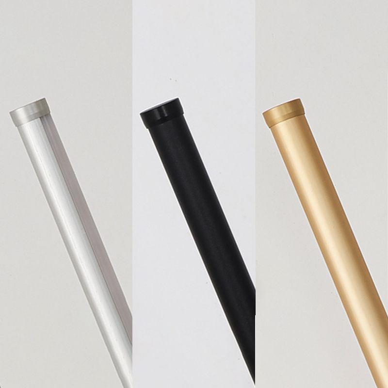 Edge Modern Industriele LED Vloerlamp Zilver/Goud/Zwart Woon/Slaapkamer Metaal&Silicagel