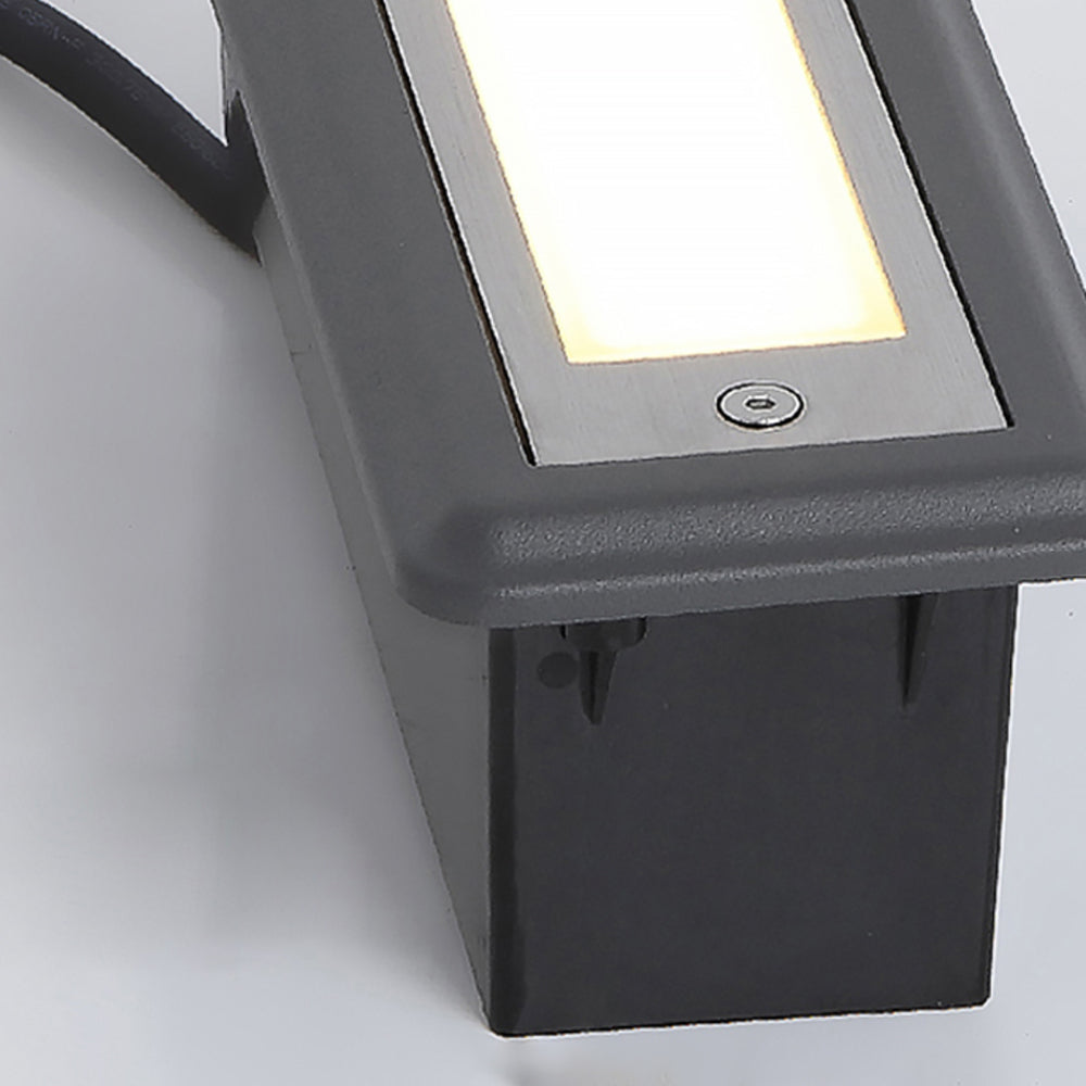 Orr Moderne LED Buitenlamp Zwart Metaal/Acryl Hal Tuin Trap