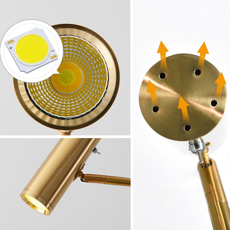 Freja Minimalistisch Modern Design Metaal Vloerlampen Zwart Wit Goud Slaapkamer