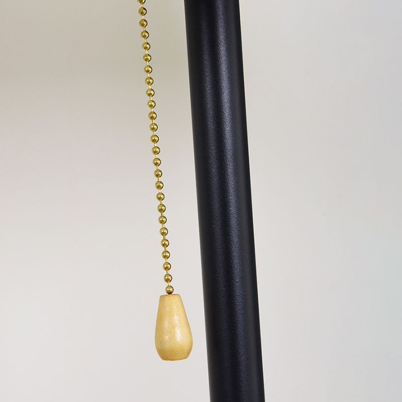 Eryn Moderne Design Kegel Vloerlamp Metalen Stoffen Zwart Slaapkamer/Kinderkamer/Woonkamer