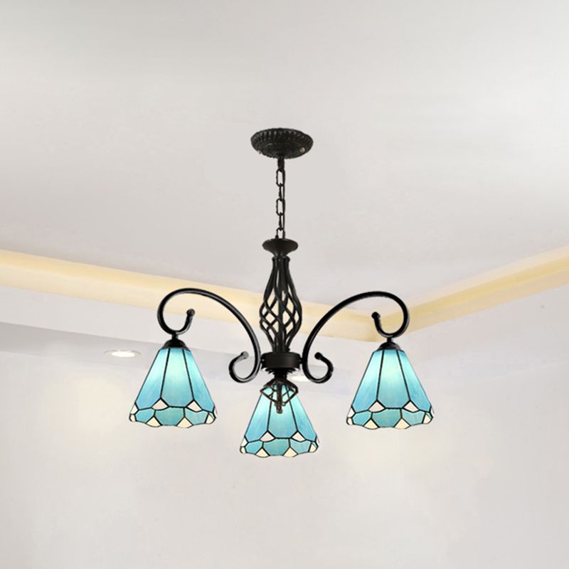 Silva Vintage Design LED Kroonluchter Wit Woonkamer Slaapkamer