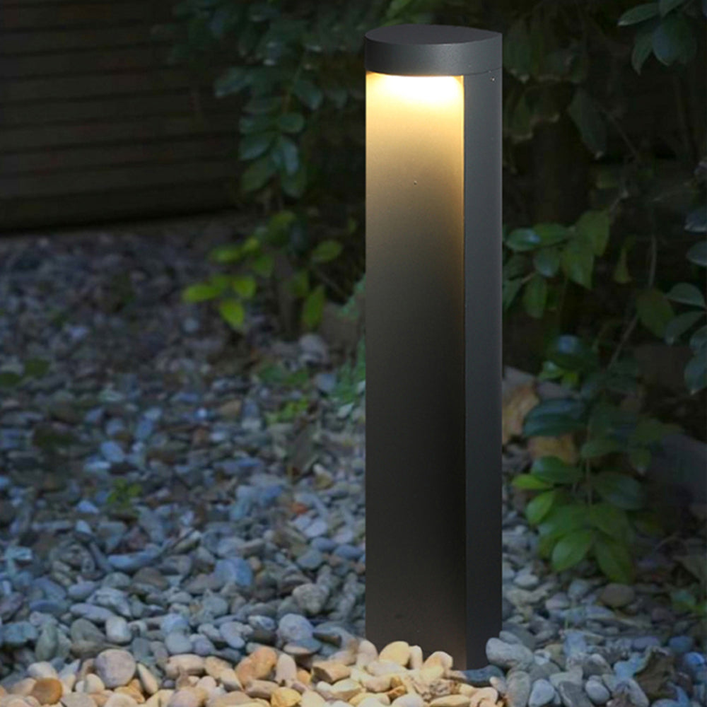 Pena Moderne Design LED Buitenlamp Zwart Metaal Glas Buiten