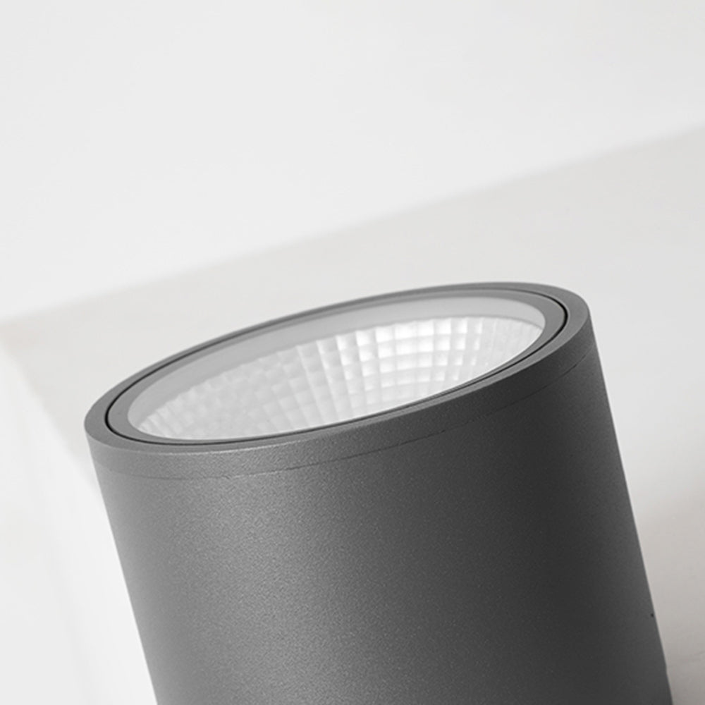 Orr Modern LED Rond Kleine Witte Zwart Metaal Woonkamer Buiten