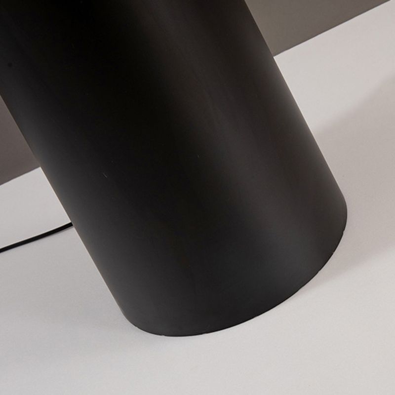 Salgado Moderne Design LED Schotelvormige Vloerlamp Zwart Metalen Eetkamer/Woonkamer