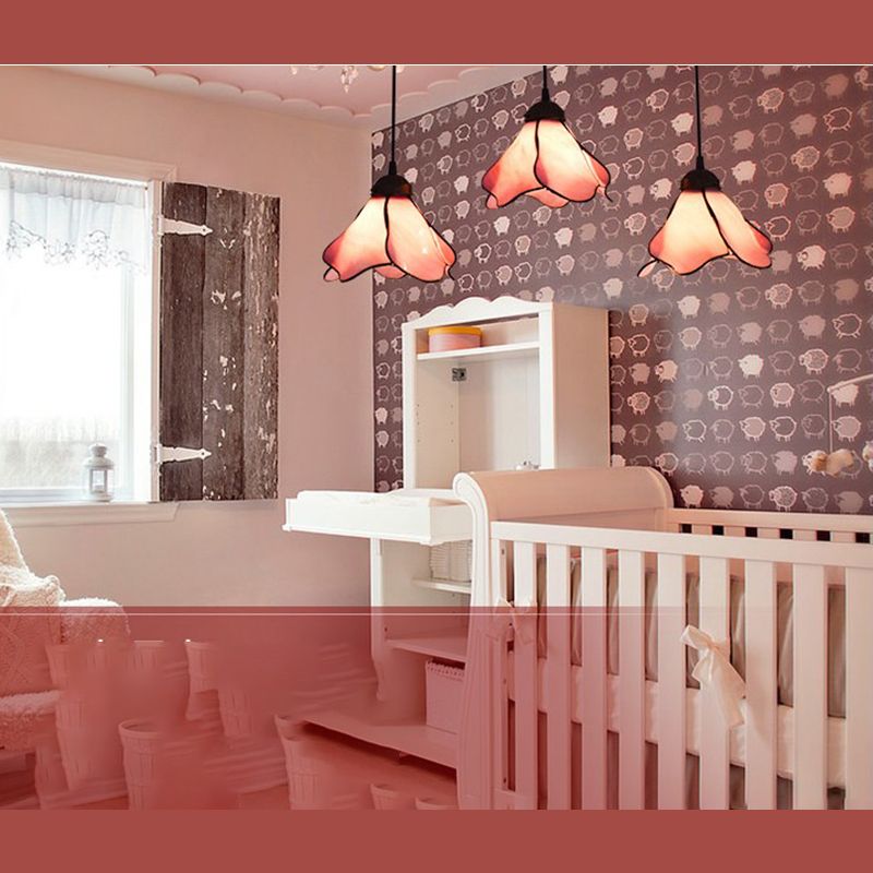 Félicie Moderne Design LED Hanglamp Harsachtig Roze Slaapkamer Woonkamer