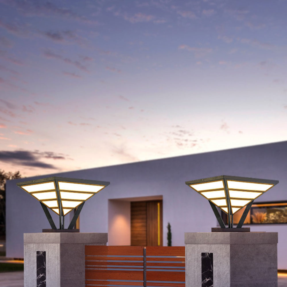 Riley Moderne Kleine Design LED Buitenlamp Metaal Zwart Buiten