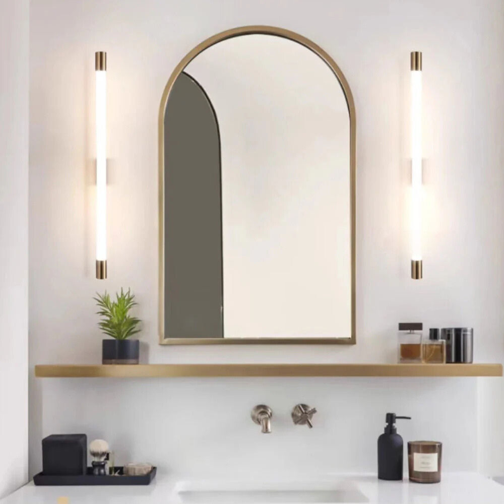 Edge Industriele LED Wandlamp Wit Woon/Slaap/Badkamer Binnen Metaal&Acryl