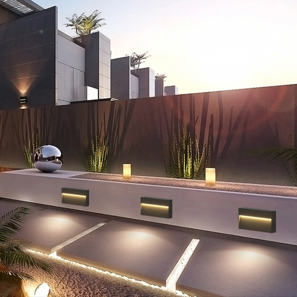 Orr Moderne Design LED Buitenlamp Metaal Zwart Acryl Buiten