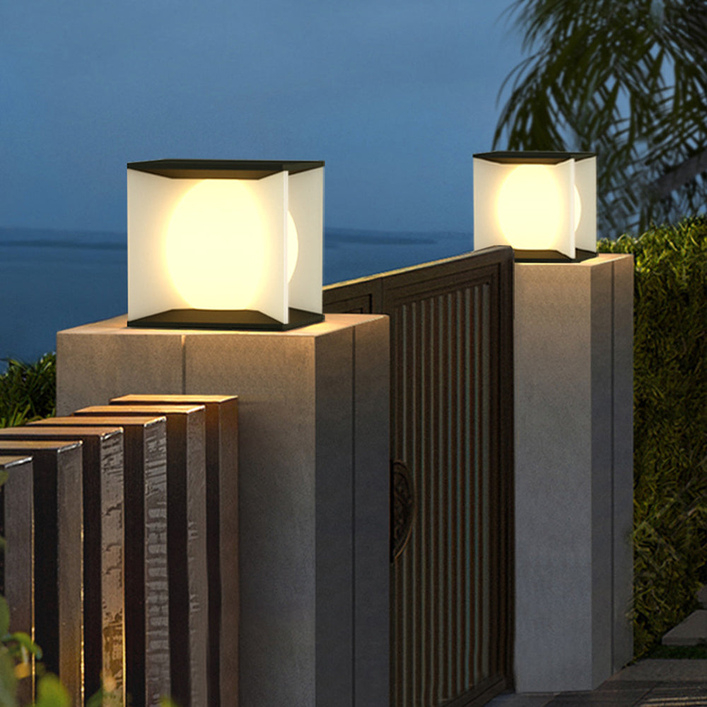 Elif Modern Buitenlamp LED Metaal Acryl Hal Tuin Buiten