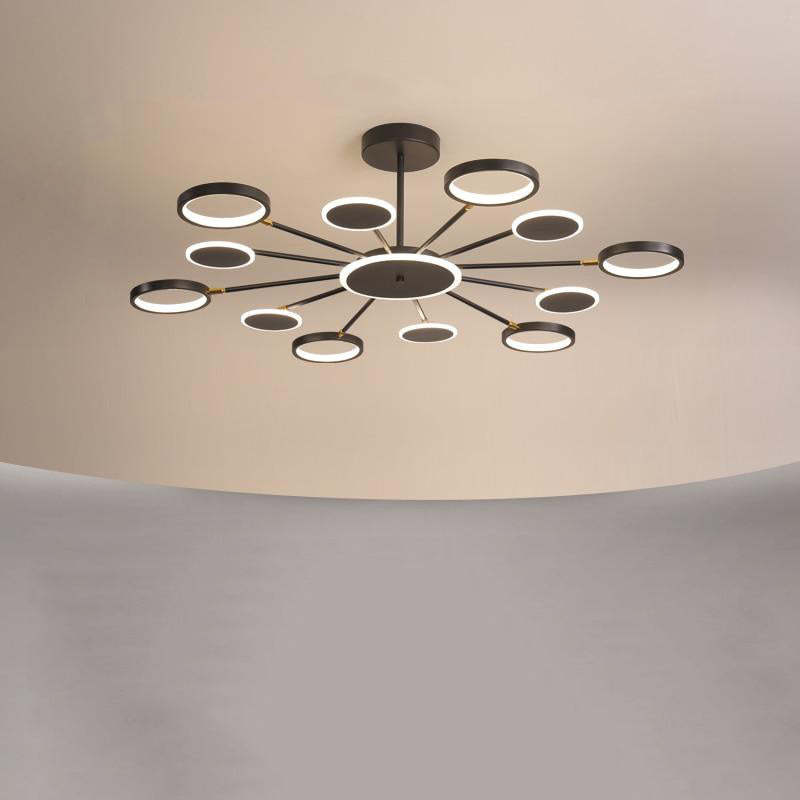 Sienna Ronde LED Hanglampen Metaal Eetkamer Slaapkamer Woonkamer
