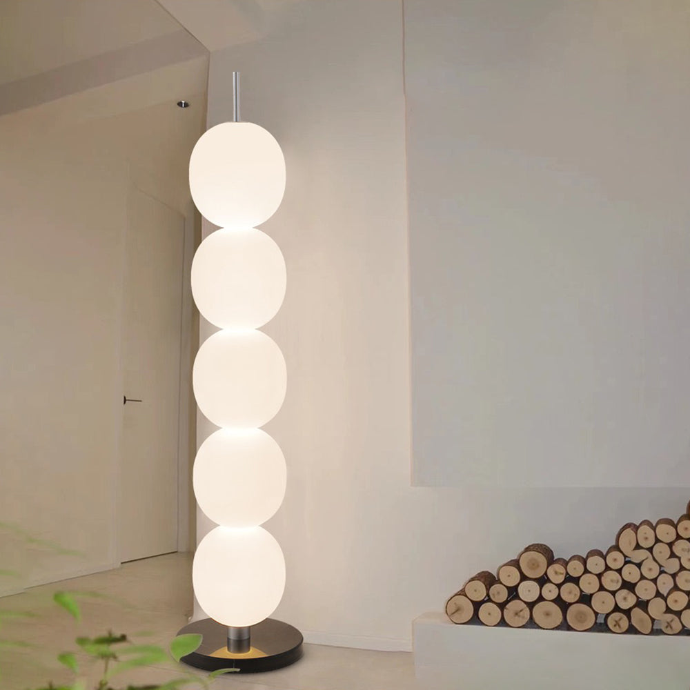 Valentina Ronde Moderne LED Vloerlamp Metaal Woonkamer Slaapkamer