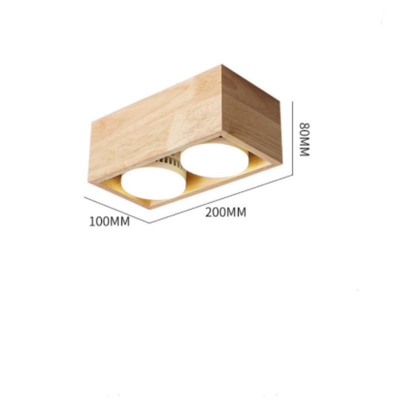 Ozawa Plafondlampen Geen hoofdlicht, Hout