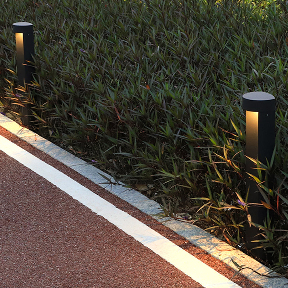 Pena Moderne Design LED Buitenlamp Zwart Metaal Glas Buiten