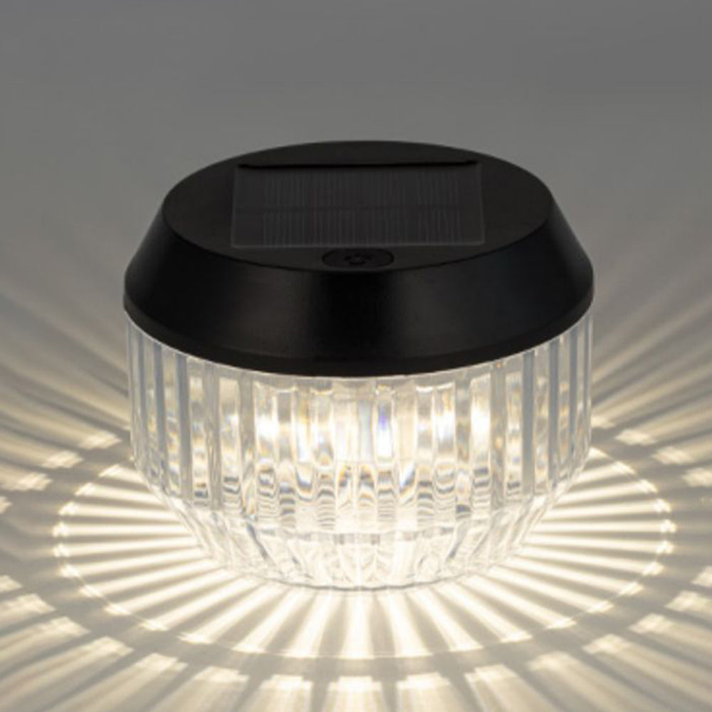 Orr Ronde Smalle LED Tafellamp Solar Goud Woonkamer Buiten