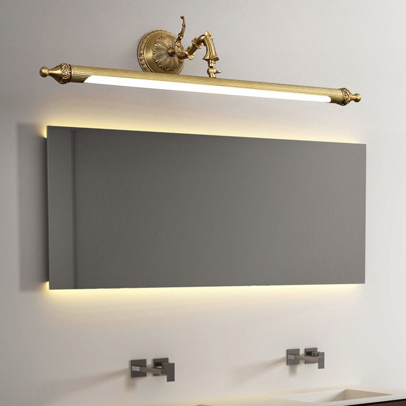 Félicie Vintage Lineaire Badkamer Wandlamp Koper Acryl Woonkamer Eetkamer