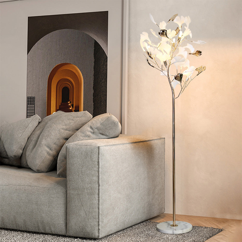 Olivia Moderne Design LED Vloerlamp Keramisch Metaal Woonkamer