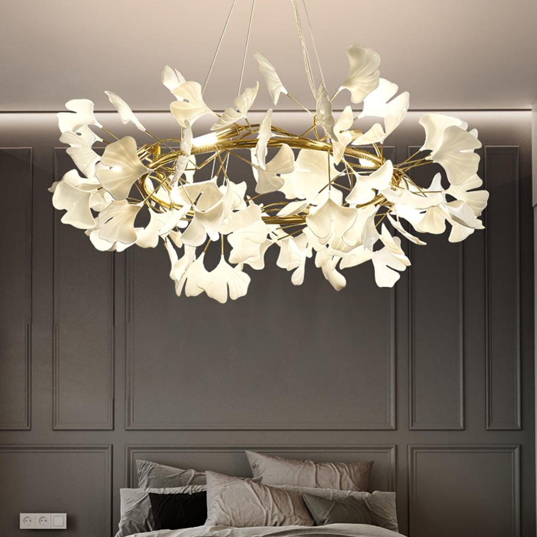 Olivia Moderne Hanglamp Wit Metaal Woonkamer/Slaapkamer