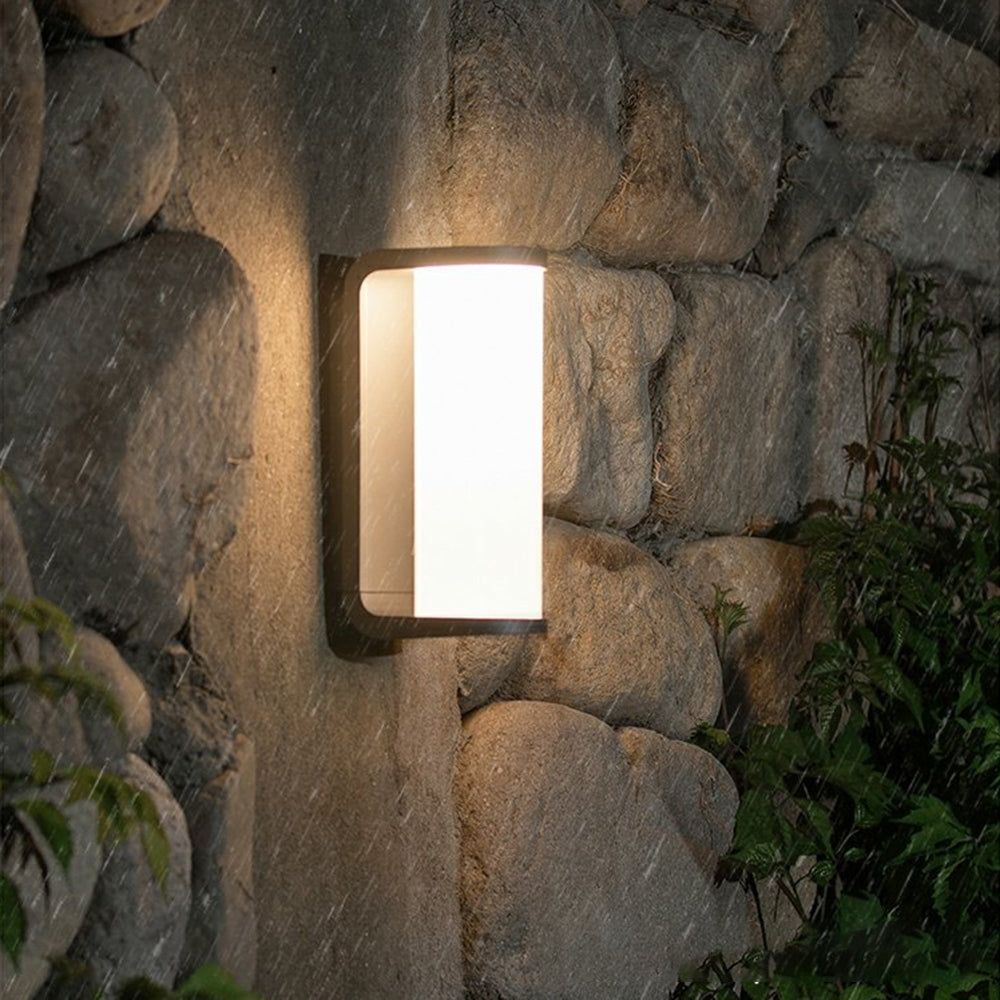 Orr Moderne Cilinder LED Buitenlamp Metaal Zwart Tuin/Stoeprand/Balkon