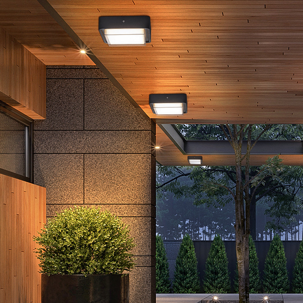 Orr Industrie Rond Plafondlamp Zwart Bruin Metaal Woonkamer