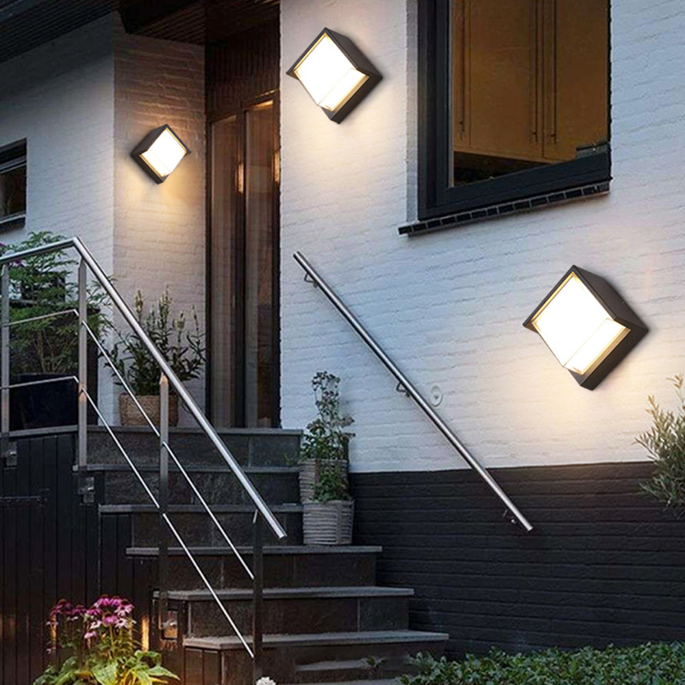 Orr Moderne Design LED Buiten Plafondlamp Metaal Zwart Buiten
