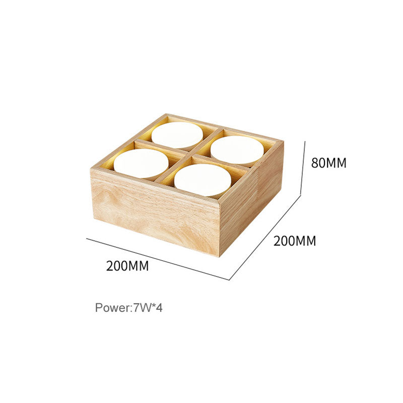 Ozawa Plafondlampen Geen hoofdlicht, Hout