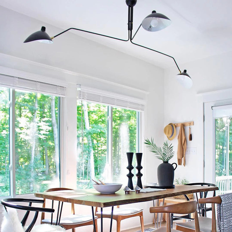 Schmitt Design LED Hanglampen Zwart Metaal Woonkamer Slaapkamer