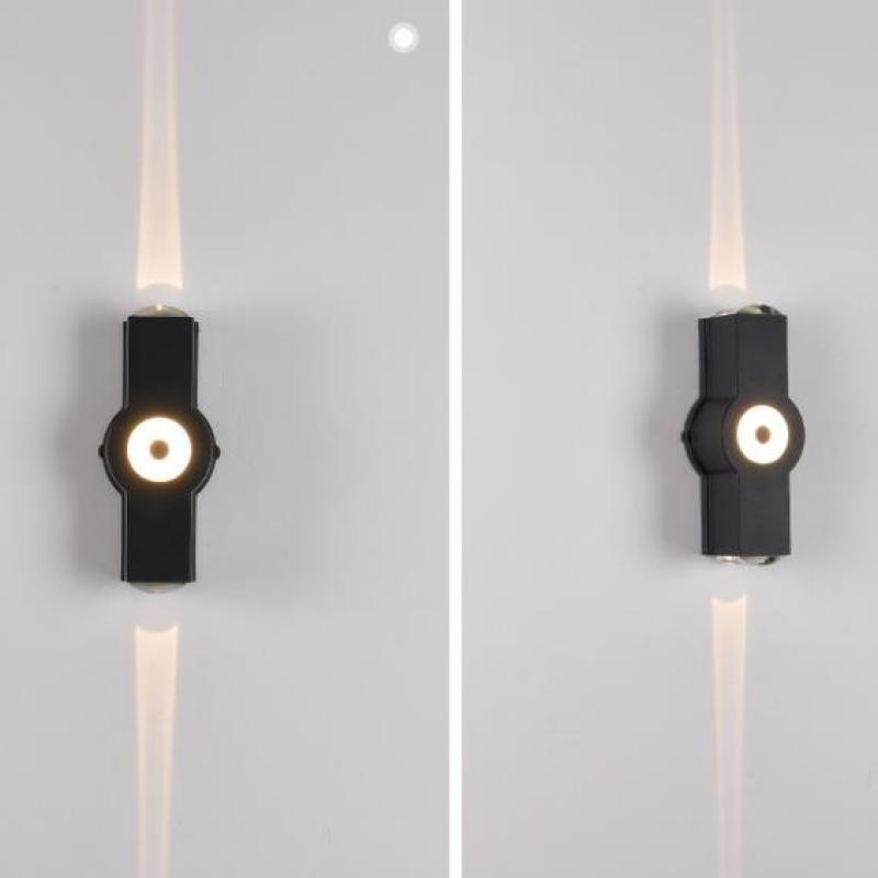 Orr Moderne Waterdichte Minimalistische Kruis Buiten Wandlamp Metaal Tuin/Gang