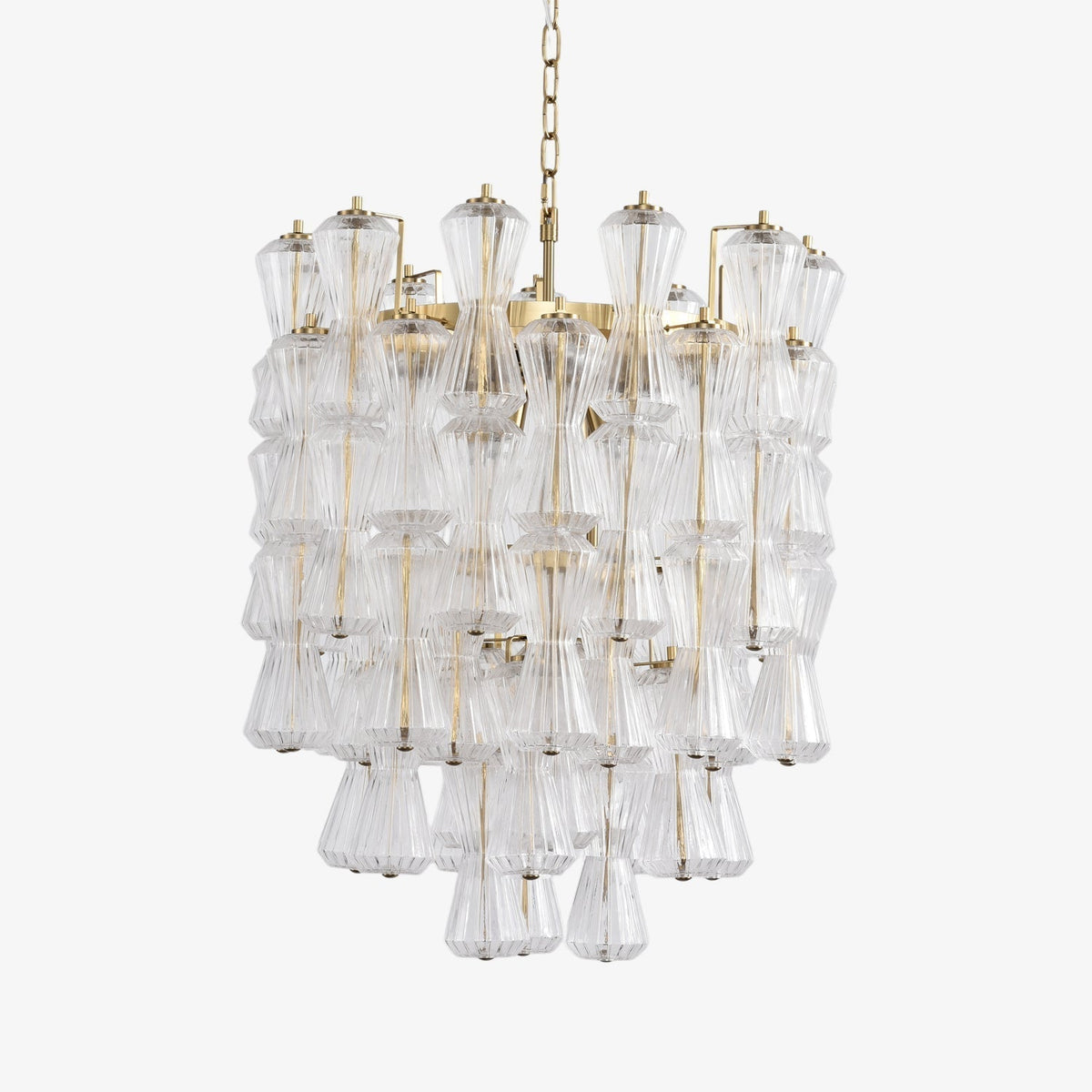 Celarena Kroonluchter Murano-glas Bloemcascade