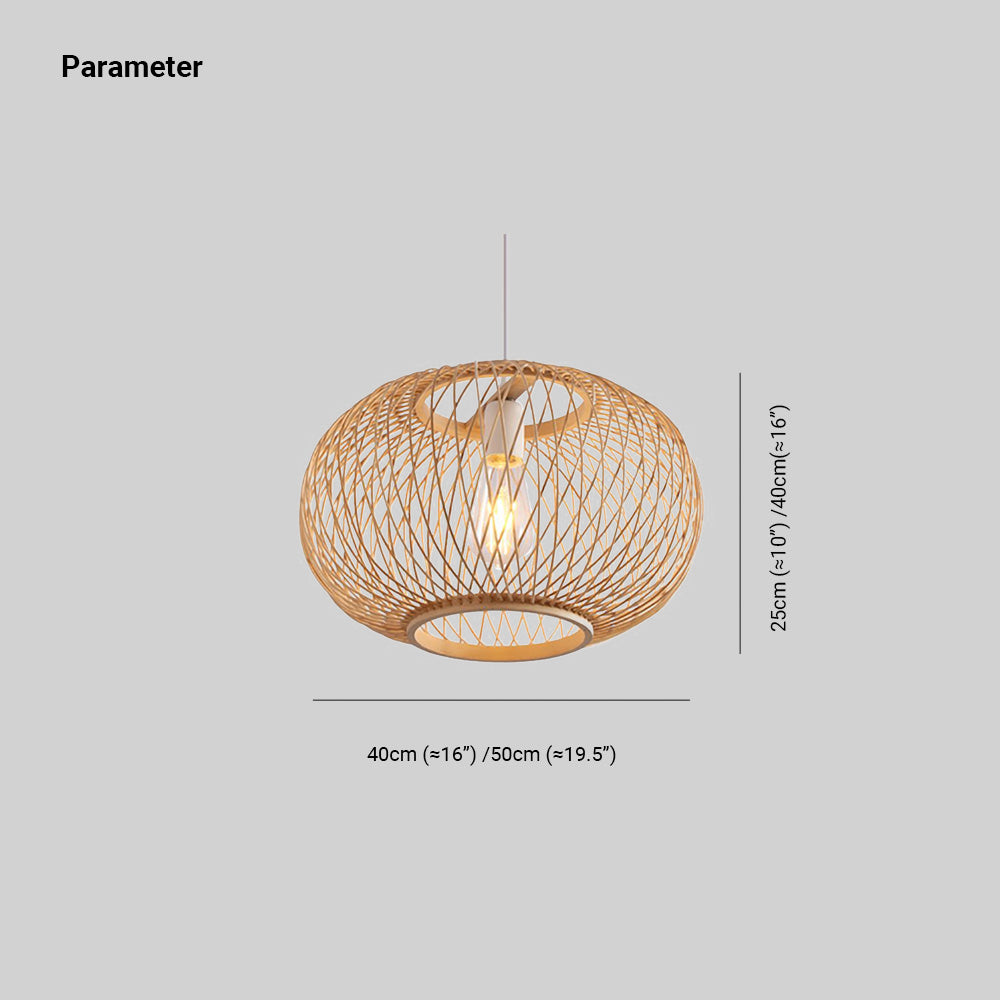 Ritta Moderne Design LED Hanglamp Acryl Rattan Woonkamer Keuken