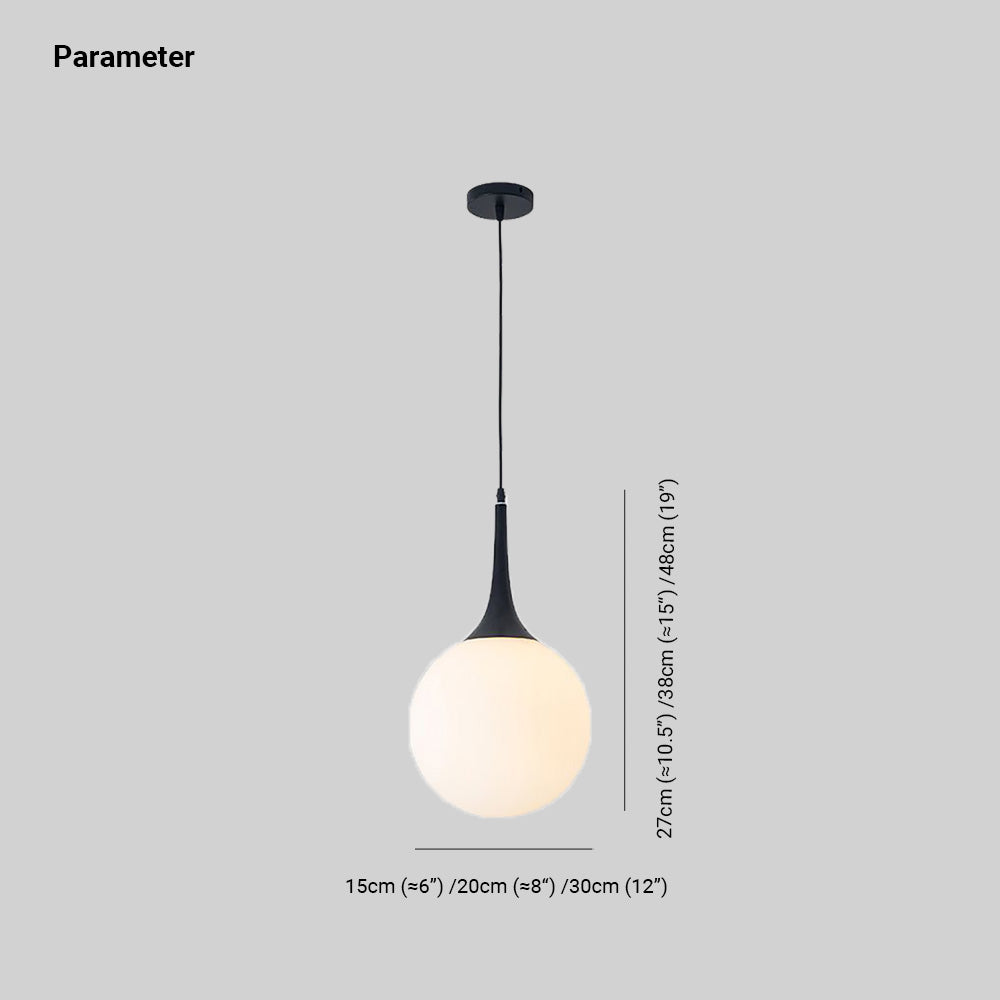 Valentina Moderne Design Globe LED Hanglamp Glas Woonkamer Keuken