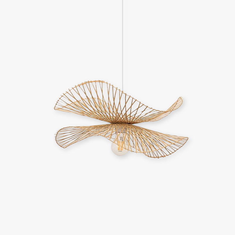 Muto Retro LED Hanglampen Metaal Hout Slaapkamer/Studeerkamer Vertigo