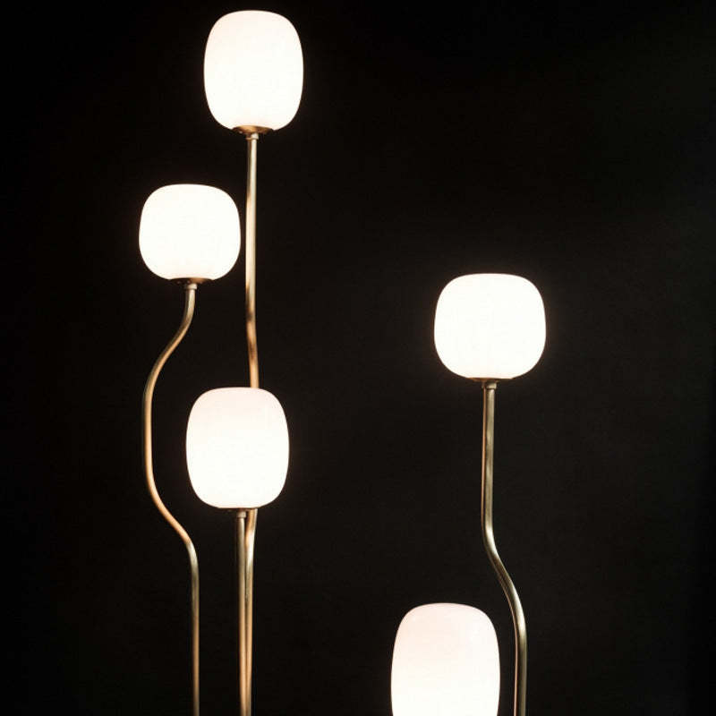 Felix Design LED Vloerlampen Zwart Metaal Glas Eetkamer Slaapkamer
