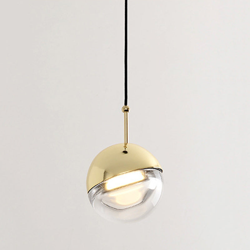 Valentina Bol LED Hanglampen Goud Metaal Glas Eetkamer Woonkamer